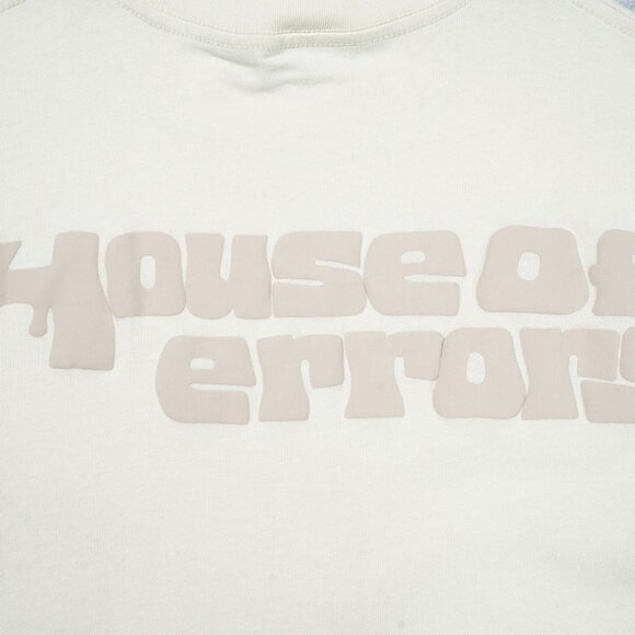 House of Errors Yellow Short Sleeved Shirt With Large Pattern - Picture 7 of 11